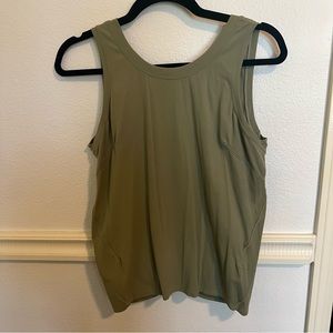 Green Lululemon Tank Top, Size 6.